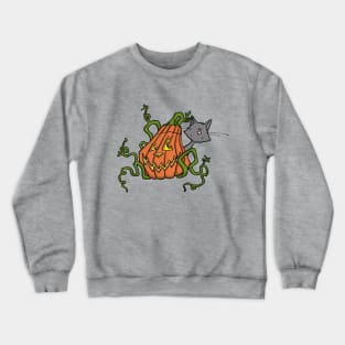 Pumpkin Kitty Crewneck Sweatshirt